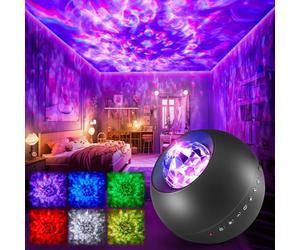 One mars projecteur vide lumière de nuit enfants cadeaux filles garçons, 20 mode lumière galaxy projecteur, 15 sleepy music lave lampe, lumière de nuit bluetooth projecteur ciel étoilé décoration de s