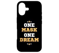 One Mask One Dream - Social Distance Face Mask Gift for Dads Coque pour iPhone 17