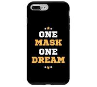 One Mask One Dream - Social Distance Face Mask Gift for Dads Coque pour iPhone 7 Plus/8 Plus