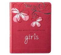 One Minute Devotions For Girls Lxu-Leather