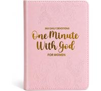 One Minute With God for Women 365 Daily Devotions Couverture rigide Rose