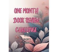 One Month Book Review Challenge: 31 Page Reader's Diary