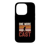One More Cast Fishing Lake Humour pêcheur en Plein air Coque pour iPhone 14 Pro