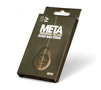 One More Cast META Lot de 5 tiges de sac en PVA solide - Configuration rapide du sac solide avec boucle en fluorocarbone et pivot QC - Changements rapides de bas de ligne - Matériel de pêche à la