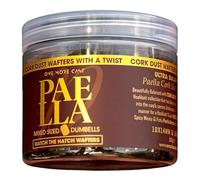 One More Cast Paella Boosted Match The Hatch Liège Dust Wafters - Hameçons équilibrés pour carpe - Tailles mixtes 10 x 14 mm et 14 x 18 mm - Pot de 200 ml