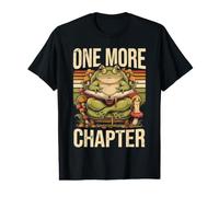 One More Chapter Frog Reader Amoureux de Livres T-Shirt Graphique avec Valeur