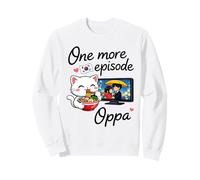 One More Episode Oppa K-Drama Chat KDrama Série Coréenne Sweatshirt