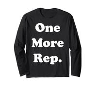 One More Rep Fitness Motivation Quote Funny Saying Manche Longue
