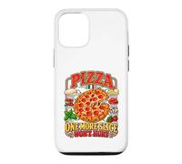 One More Slice Won't Hurt Vintage Pizza Lover Design Foodie Coque pour iPhone 12/12 Pro