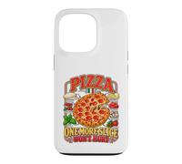 One More Slice Won't Hurt Vintage Pizza Lover Design Foodie Coque pour iPhone 13 Pro