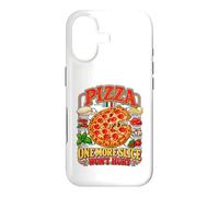 One More Slice Won't Hurt Vintage Pizza Lover Design Foodie Coque pour iPhone 17