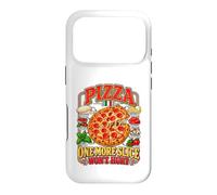One More Slice Won't Hurt Vintage Pizza Lover Design Foodie Coque pour iPhone 17 Pro