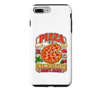 One More Slice Won't Hurt Vintage Pizza Lover Design Foodie Coque pour iPhone 7 Plus/8 Plus