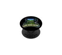 One More Swing Golf Indoor Simulateur Entraînement PopSockets PopGrip Adhésif