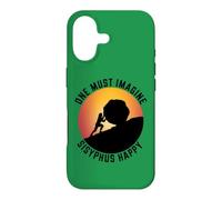 One Must Imagine Sisyphe Mythologie Grecque Heureuse et Amusante Coque pour iPhone 17