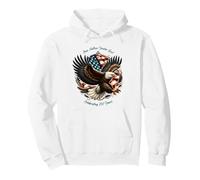 One Nation, One God - Vintage Watercolor Eagle 1776-2026 250 Sweat à Capuche