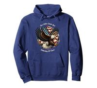 One Nation, One God - Vintage Watercolor Eagle 1776-2026 250 Sweat à Capuche