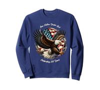 One Nation, One God - Vintage Watercolor Eagle 1776-2026 250 Sweatshirt