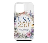 One Nation Under God - Faith Watercolor Women's American 250 Coque pour iPhone 13 Pro Max