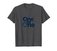 One of One : Déclaration d'identité Unique pour Les particuliers T-Shirt, Homme, Chiné Foncé, 5XL