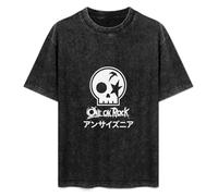 One Ok Rock Logo Mens T-Shirt Black Unisex Top Tee L