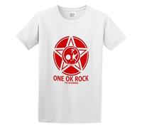 One Ok Rock Metal Rock Music Mens Short Sleeve White 3XL