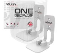 One, One Gen 2, One Sl & Play:1 Support De Montage Mural, Lot De 2 [2 Pièces], Blanc, Compatible Avec Les Haut-Parleurs Sonos One, One Gen 2, One Sl & Play1