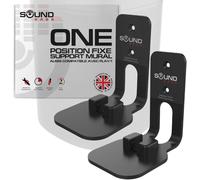 One,One Gen 2,One SL & Play:1 Wall Mount Bracket,Pack of 2 [2 Pieces],Black,Compatible with Sonos One,One Gen 2,One SL & PLAY1 Speakers
