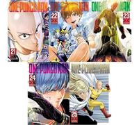 One One-Punch Man Volume 21-25 Collection of 5 Books Set