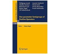 One-Parameter Semigroups Of Positive Operators