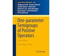 One-parameter Semigroups of Positive Operators