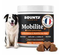 One PETS-TOP Arthrose Chien - Complément Alimentaire Chien - Articulation & Anti-Arthrose - Collagène & Acide Hyaluronique - Mobilité & Confort Articulaire - Mobility+ - 120 Bouchées (4 Mois)