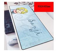 One Piece 900X400Mm, Tapis De Souris De Jeu Ultra-Précis Et Rapides avec Une Base De 3Mm D'Épaisseur, pour Ordinateurs Portables, N