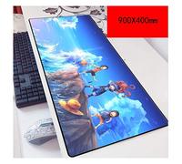 One Piece 900X400Mm, Tapis De Souris De Jeu Ultra-Précis Et Rapides avec Une Base De 3Mm D'Épaisseur, pour Ordinateurs Portables, O