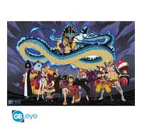 ONE PIECE - Affiche Maxi 91,5x61 - L'équipage contre Kaido