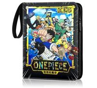 One Piece Album Porte Cartes 50 Pages 400 Cartes de Cartes Porte Carte à Collectionner Capacité Imperméable Album Carte pour Garçons et Filles Cadeaux D'anniversaire -1