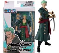 One Piece Anime Heroes Singe Roronoa Zoro Figurine 17cm Bandai