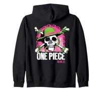 One Piece Bright Jolly Roger Sweat à Capuche
