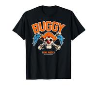 One Piece Buggy Pirates Clown Skull Crossbones Emblème Anime T-Shirt