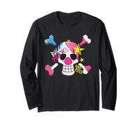 One Piece Buggy Pirates Graffiti Logo Manche Longue
