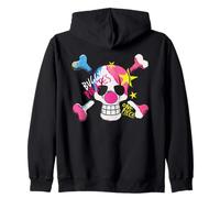 One Piece Buggy Pirates Graffiti Logo Sweat à Capuche