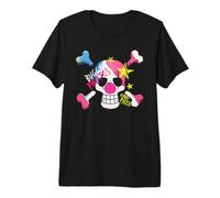 One Piece Buggy Pirates Graffiti Logo T-Shirt Haut de Gamme