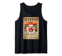 One Piece Buggy The Clown Pirate Wanted Poster Débardeur