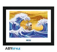 One piece Cameo Avec Cadre Framed Print Thousand Sunny (30.5 x 40.6cm)