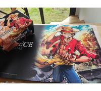 One Piece Card Game Playmat et Storage Box Set Monkey.D.Luffy