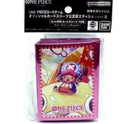 One Piece Card Game TCG Sleeves Bandai Vol.2 Lot de 70 pochettes pour cartes à collectionner avec protection d'expédition BB-Toy-Trades (Chopper)