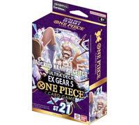 One Piece Card Game - Ultra Deck EX Gear 5 - ST21 - Deck de démarrage - Anglais - Avec carte de vœux LMS Trading - Précommande