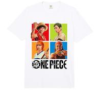One Piece Character Squares Map Comfort Colors Adult Heavyweight T-Shirt