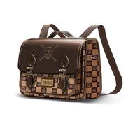 One Piece Chess-Sac à Bandoulière-Sac à Dos Satchel, Chameau, 27 x 20 cm