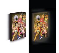 One Piece - Chopper With Friends - Canvas Lumineux 40x30 Cm